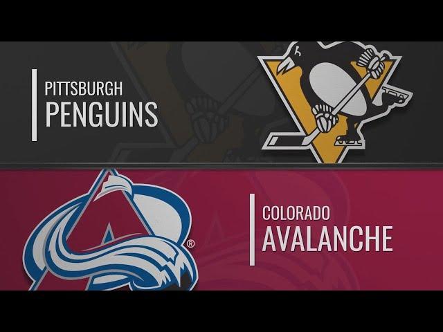 Питтсбург - Колорадо | НХЛ обзор матчей 10.01.2020 | Pittsburgh Penguins vs Colorado Avalanche