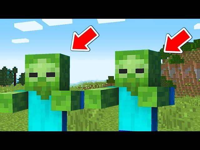 Playing Minecraft As A ZOMBIE!