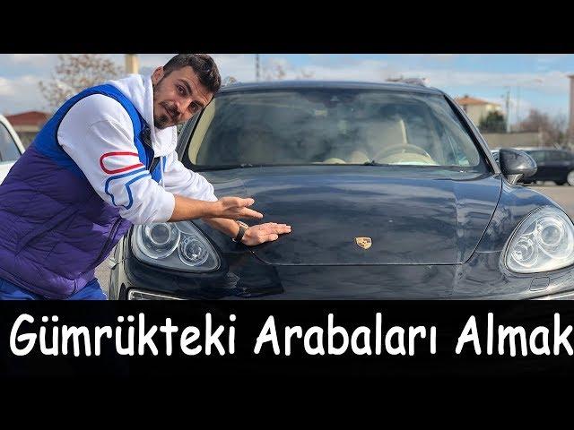 GÜMRÜĞE TAKILAN LÜKS ARABALARI SATIN ALMAK !!