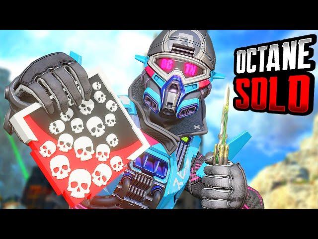 SOLO OCTANE & 25 KILLS AND 5300 DAMAGE (Apex Legends Gameplay)