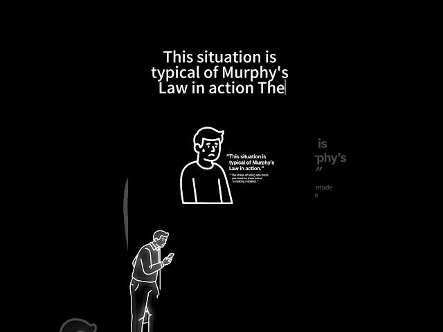 Murphy’s Law: Why Everything Goes Wrong | The Psychology Behind It