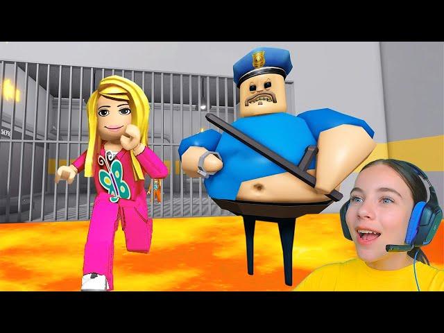 ПОБЕГ ИЗ ТЮРЬМЫ, НО ПОЛ ЭТО ЛАВА в ROBLOX!