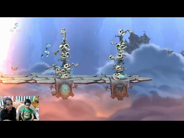 Sanjay Playing || Rayman Legend || Grannies World Tour || kidgamingtamil ||