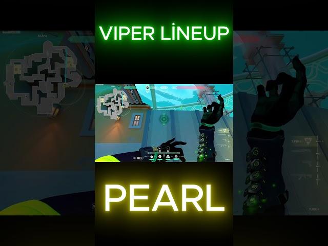 Viper Lineup Pearl  |VALORANT|  #valorant  #valorantgaming  #valo  #gaming  #edit  #viper #lineup