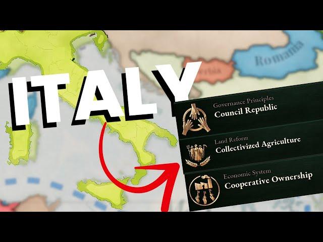 The Crazy Power Of Communist Italy Victoria 3 1.6