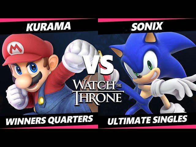 WTT 2023 - Kurama (Mario, Roy) Vs. Sonix (Sonic) Smash Ultimate - SSBU