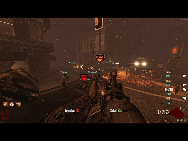 BLACK OPS 2 ZOMBIES: TRANZIT 8 PLAYERS GAMEPLAY (NO COMMENTARY)