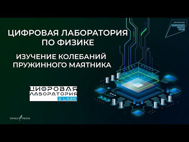 Изучение колебаний пружинного маятника | Цифровые лаборатории | Z.Labs