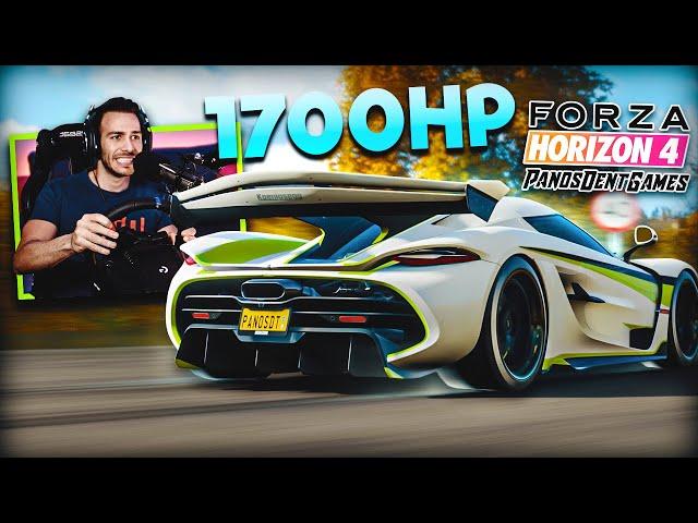 ΠΩΣ ΕΙΝΑΙ ΝΑ ΟΔΗΓΑΣ ΤΗΝ KOENIGSEGG JESKO ΜΕ 1700 ΑΛΟΓΑ | FH4 G923 Wheel