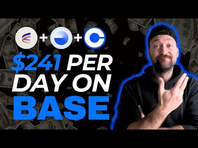 $241 per day Yield Farming on Aerodrome | Crypto Passive Income