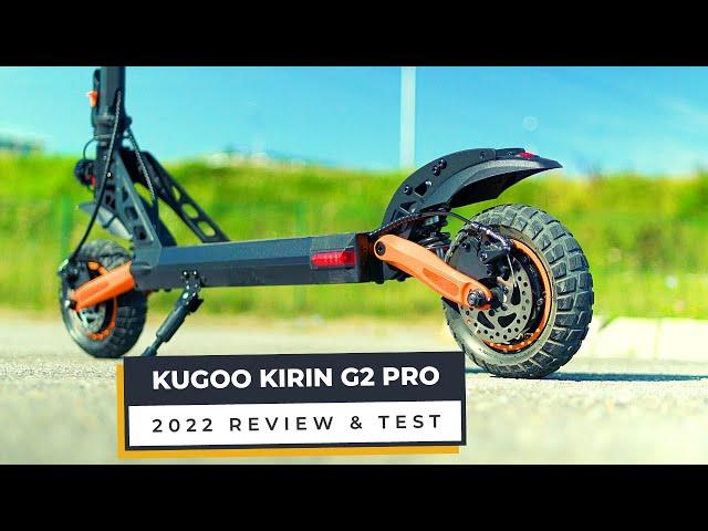 GOOD Dual Shock Absorption Electric Scooter in 2022: KUGOO KIRIN G2 Pro Review