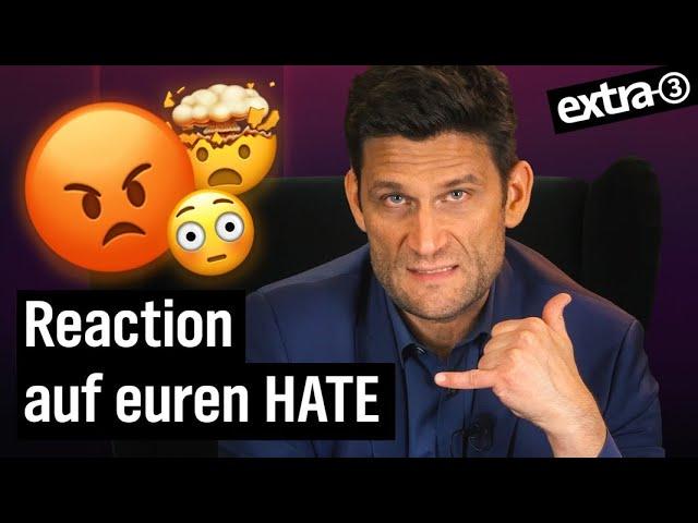 Perlen des Hates - Christian Ehring reagiert | extra 3 | NDR