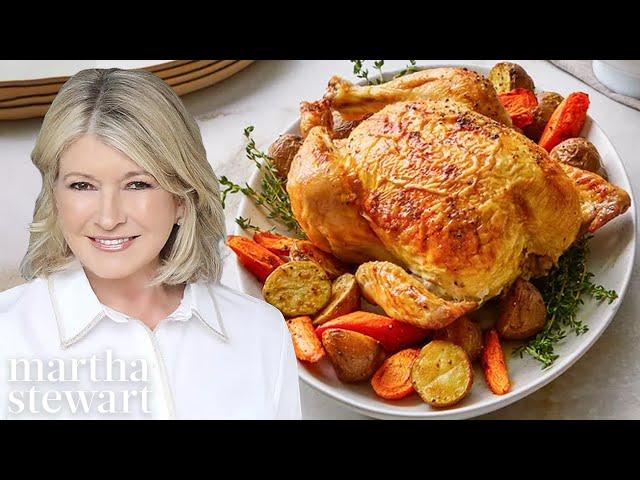 Martha Stewart Teaches How to Roast Chicken, Vegetables and Beef | Martha Stewart