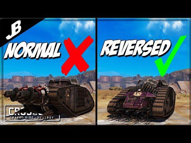 Reversed Goliath tracks work waaaaaaay better this way with goblin shotguns - Crossout Gameplay