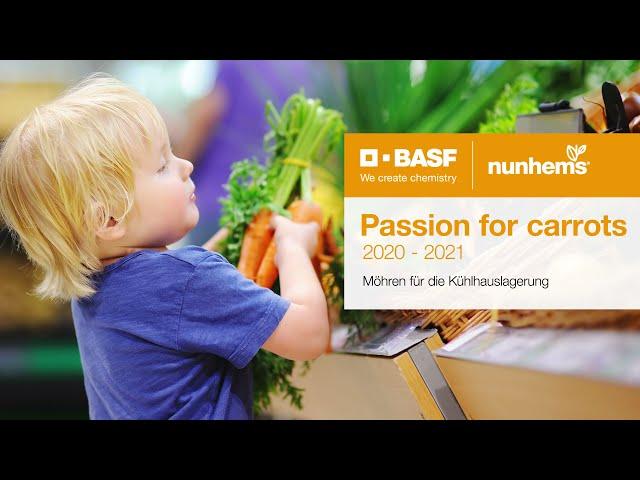 BASF Nunhems Passion for carrots - Möhren für die Kühlhauslagerung