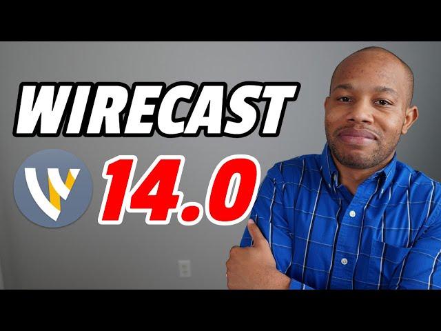 Wirecast 14  - Getting Started With PRO Level Live Streaming