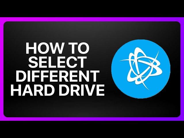 How To Select A Different Hard Drive Battle.net Tutorial