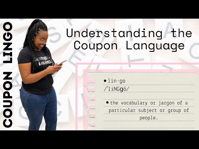 Coupon Lingo | Understanding the Coupon Terms | Krys the Maximizer