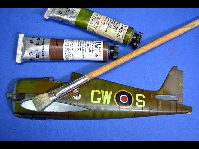 Painting plastic models with brushes - Oil paints - Great Guide