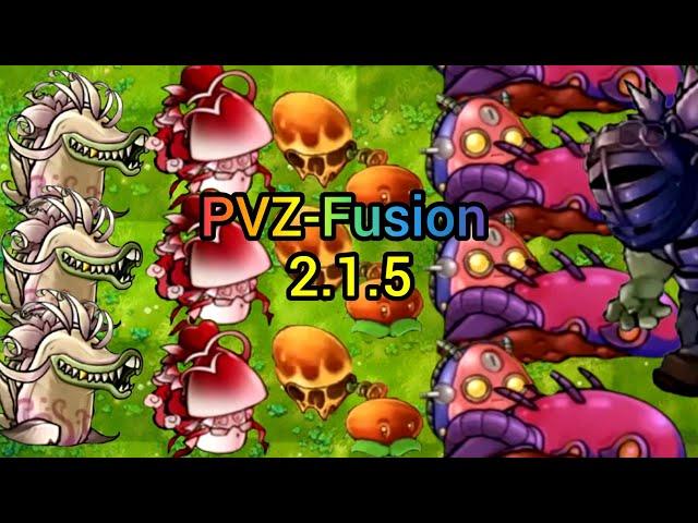 Pvz Fusion 2.1.5 New Plants and Zombies