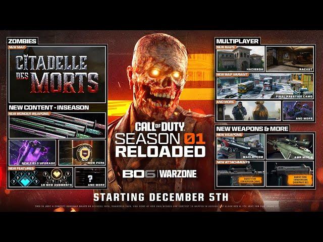 Black Ops 6 Season 1 Reloaded Update, Content & Download...