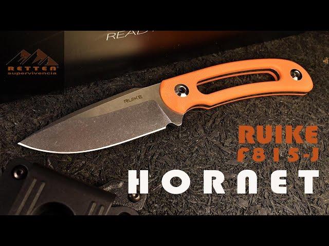 Ruike Hornet f815 review Best fixed blade - Incredible Sharp - Fast and quiet - Retten supervivencia