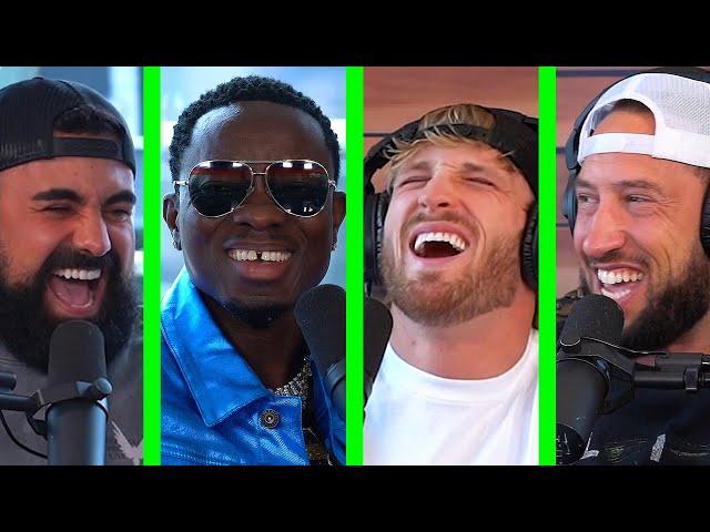 LOGAN, MIKE & GEORGE CAN'T STOP LAUGHING AFTER MICHAEL BLACKSON'S ROAST!