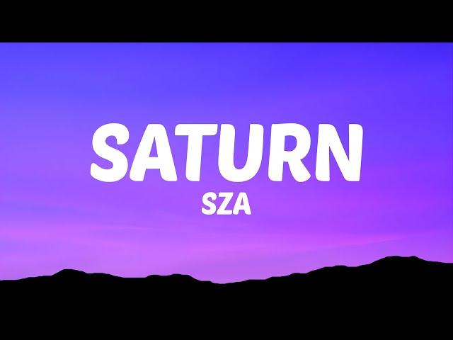 SZA - Saturn (Lyrics)