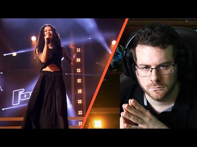 German reacting to Дария Ставрович «Круги на воде» - Нокауты - Голос - Сезон 5 [Русские субтитры]