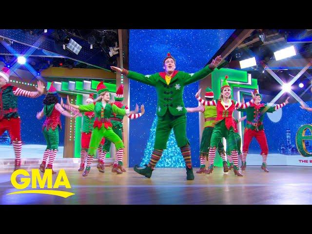 Cast of 'Elf the Musical' performs on 'GMA'