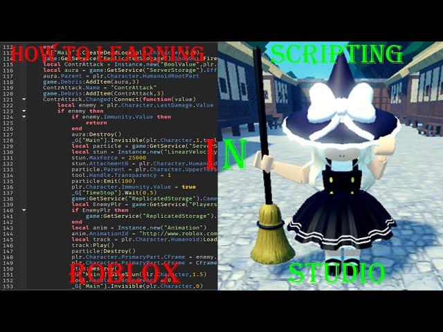 [ЧЕКНИ ОПИСАНИЕ] Как изучать скриптинг или язык Lua для Roblox Studio? И с чего начинать?