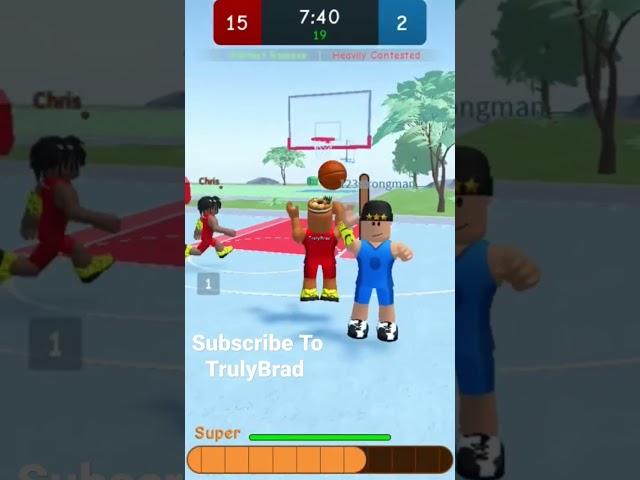 Clearly Fake #roblox #basketball #bs2 #basketballstars #robloxbasketball #trulybrad