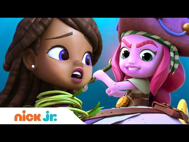 Escarlata La Pirata Traps Mermaid Lorelai! | Santiago of the Seas | Nick Jr.