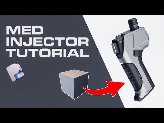 Make Your Own Sci-Fi Med Injector in Plasticity!