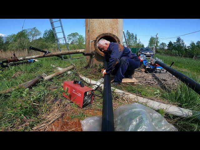 Ремонт на Водонапорной башне 19-05-2021