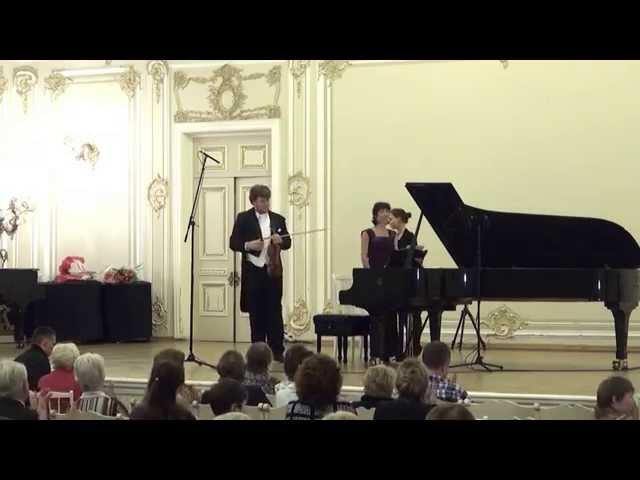 Andrey Baranov - Inga Dzektser - Sarasate "Zigeunerweisen"