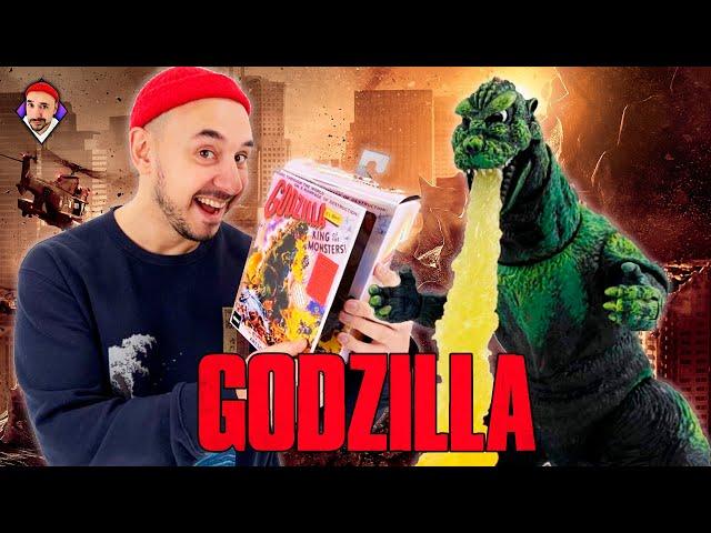 ПАПУ РОБА РАЗДАВИЛ ГОДЗИЛЛА??? РАСПАКОВКА ФИГУРКИ GODZILLA ОТ NECA!