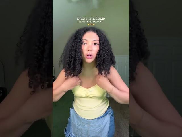 More dress the bump vids? #pregnant #pregnantoutfits #momtok #fyp #momcontent #pregnancytiktok