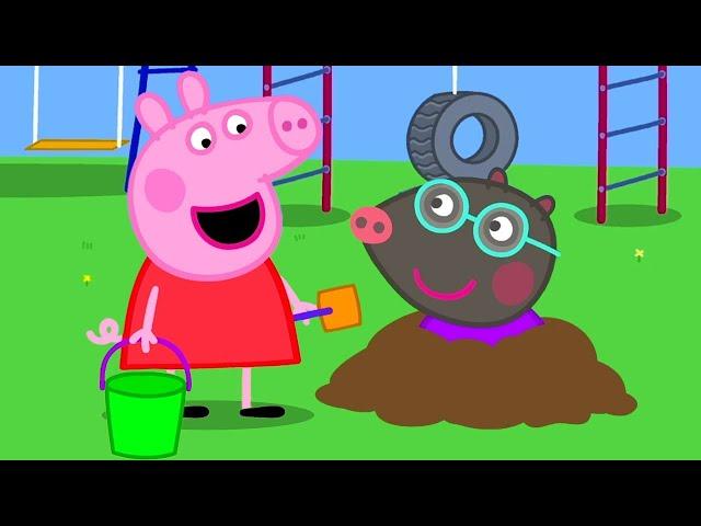 El amigo de Peppa es genial cavando | Peppa Pig en Español Episodios Completos | |