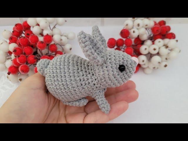 ЗАЙЧИККРОЛИК КРЮЧКОМСИМВОЛ 2023 ГОДА/bunny crochet/Häschen häkeln