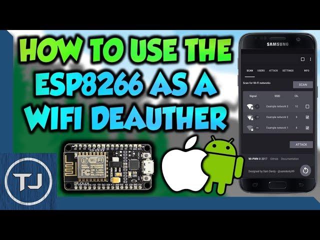 The $4 NodeMCU ESP8266 Wi-Fi Jammer Setup! (iOS & Android)