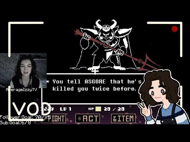 Fighting Asgore (now I know what to do) | 14/07/22