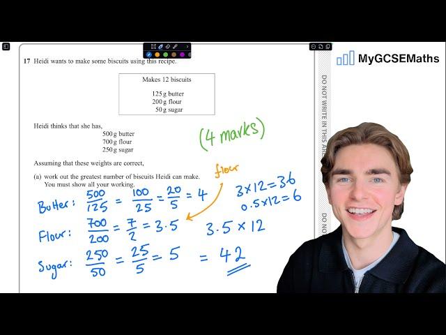 GCSE Maths Higher Past Paper Live