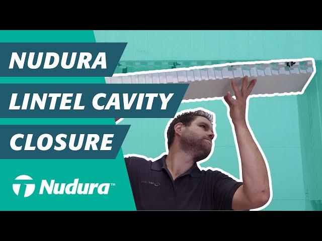 Nudura Lintel Cavity Closure