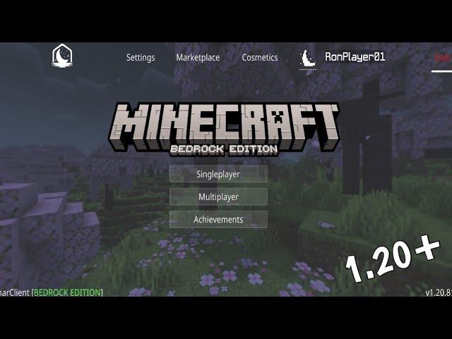 How To Get Lunar Client For MCPE 1.20+ (LUNAR CLIENT MCPE)