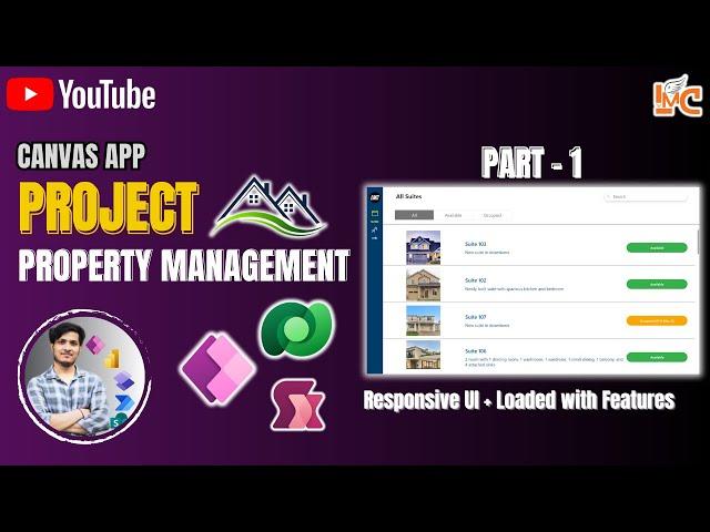 Property Management Project - Part 1 || PowerApps Canvas App || Dataverse