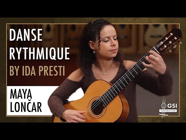 Ida Presti's "Danse Rythmique" played by Maya Lončar on a 1986 Cynthia H. Burton classical guitar