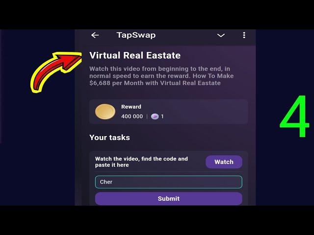 Virtual Real Eastate | Tapswap Code | How To Make $6,688 per Month with Virtual Real Eastate