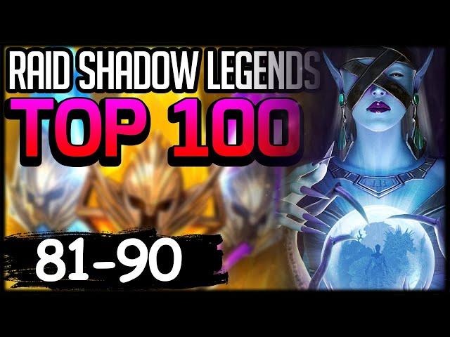 TOP 100 Champions in RAID Shadow Legends! 81-90