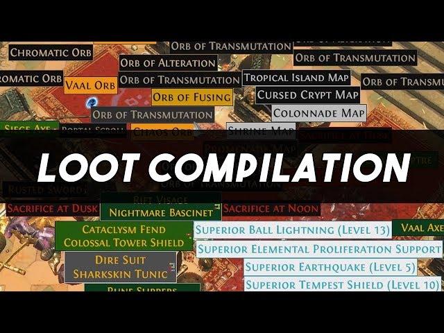 Path of Exile - Uber Lab Loot Compilation